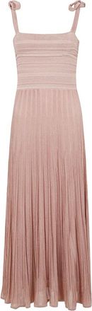 Zimmermann Lucky Metallic Knit Dress