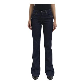 Haikure Pantalone Chewy Normal Wash - Dames - Bootcut Jeans - Blauw - W29 - Denim - Jeans