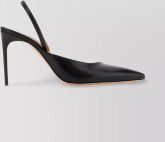 Malone Souliers leather heeled pointed shoes