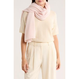 Portolano Cashmere Wrap in Mallow at Nordstrom Rack