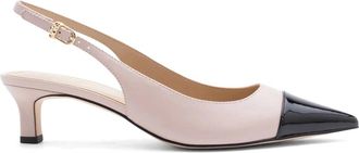 Michael Kors Schoenen, Dames, Roze, 38 EU, Leer, Amara Slingpumps met neus