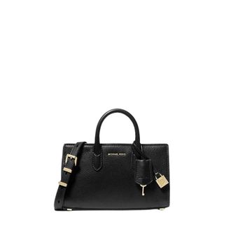 Michael Kors Scarlett Crossbody Tas Leer - Dames - Handtassen - Zwart - ONE Size - Leer - Tassen
