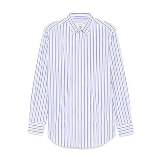 Brioni Heren, Overhemden, Blauw, Maat: 4XL Katoen