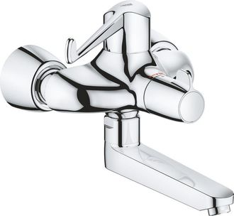 GROHE Mezclador Termost&aacute;tico De Lavabo Grohtherm Special Dn 15, Para Mando De Palanca Grohe Cromado