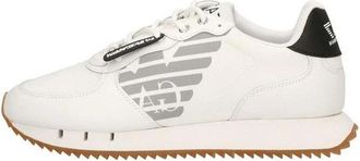 Emporio Armani Sneakers - Heren - Sneakers - Wit - 38 EU - Polyester - Schoenen