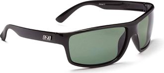 Optic Nerve Mens Ago Vita Sunglasses In Shiny Black Polarized Grey