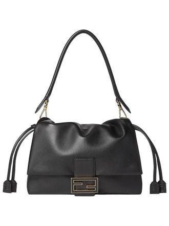 Fendi Black Mamma Medium Shoulder Bag