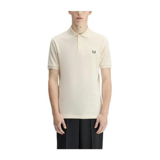 Fred Perry Polo Shirts, male, Beige, Size: XL Polo Shirt