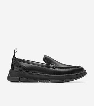 Cole Haan Womens ZER&Oslash;GRAND Rella Venetian Loafers - Black Size 10.5