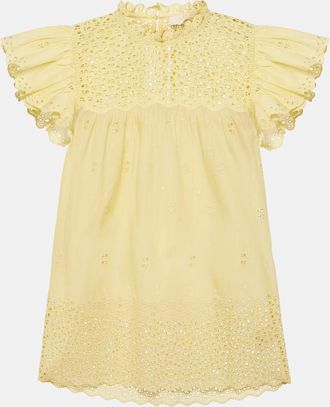 Ulla Johnson Kassi cotton voile top