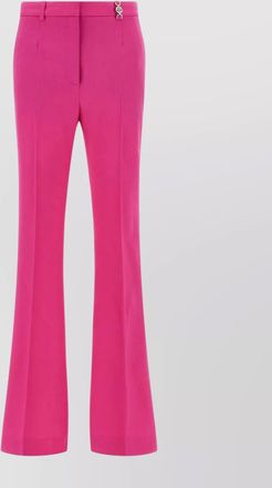 Versace wool flared trousers