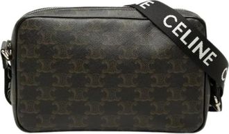 Celine Borsa a tracolla Pre-owned in tela - - Pre-owned - Donna - Nero - ONE SIZE