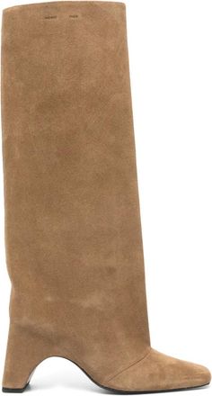 Coperni Stivali con punta quadrata - Marrone