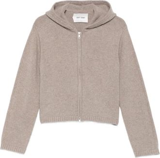 Soft Goat Chunky vest met rits - Grijs