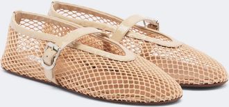 Alaia Ala&iuml;a Bailarinas Mary Jane de rejilla