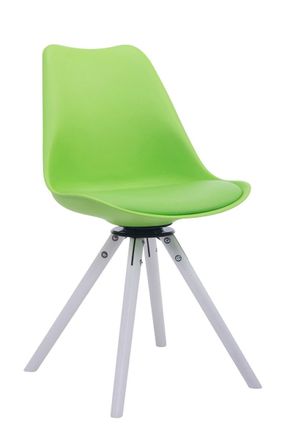 Clp Clp - Silla Para Visitas Troyes Rund Verde Blanco