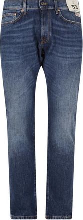 Roy Rogers Straight Jeans - Heren - Regular Fit Jeans - Blauw - W38 - Jeans