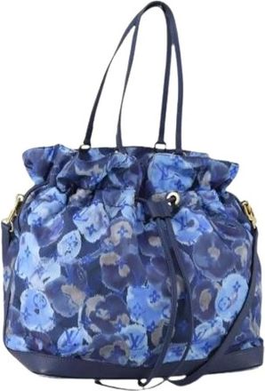 Louis Vuitton Pre-owned Bucket Bags, female, Blue, Size: ONE SIZE Pre-owned Bucket Bag