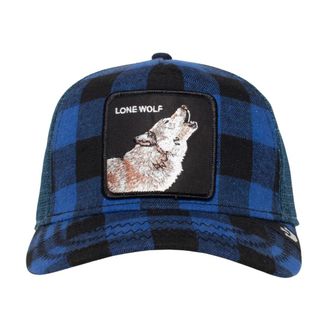 Goorin Brothers Animal Farm Trucker Cap Blauw Unisex - unisex - Petten - Blauw - ONE Size - Wol - Accessoires