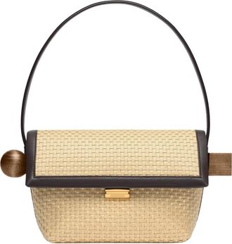 Jacquemus Luxe leren schoudertas - Dames - Schoudertassen - Beige - ONE Size - Leer - Tassen