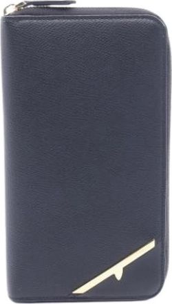 Fendi Pre-owned Clutches, male, Black, Size: ONE SIZE Pre-owned Long wallet (bi-fold)