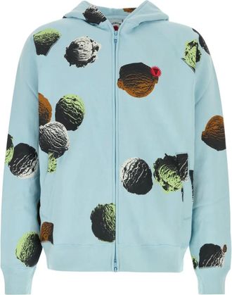 Icecream Zip-throughs, male, Blue, Size: S Stylish Knitwear Collection