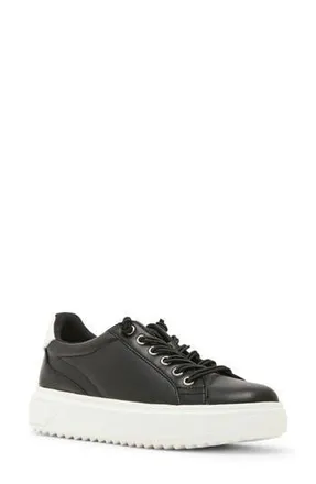 Blondo Goose Waterproof Sneaker in Black Leather at Nordstrom Rack, Size 5.5
