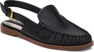 Franco Sarto Sully Slingback Loafer in Black at Nordstrom, Size 5.5