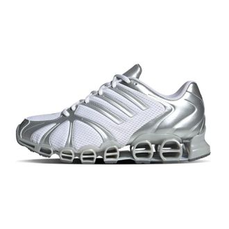 adidas Zilveren Mega Ghostride Sneakers - Dames - Hardloopschoenen - Grijs - 40 EU - Fitness