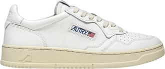 Autry Medalist Lage Sneakers - Dames - Sneakers - Wit - 35 EU - Katoen - Schoenen