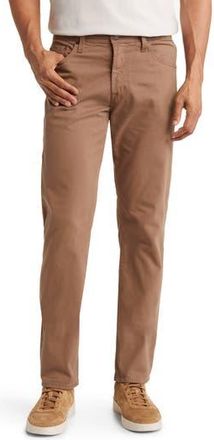 AG - Adriano Goldschmied Tellis Sueded Stretch Sateen Slim Leg Pants in Maple Shadow at Nordstrom Rack, Size 30 X 34