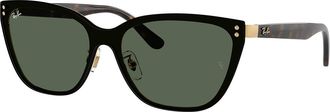 Ray-Ban RB3798D Asian Fit 001/71 Mens Sunglasses Gold Size 45