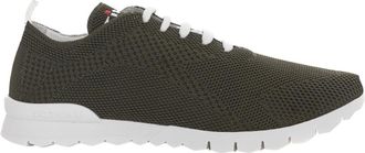 Kiton Schoenen, Heren, Groen, 46 EU, Katoen, FIT Sneakers