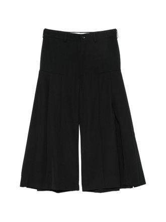 Comme Comme Pantaloni Comme Comme in lana a gamba larga