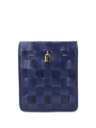 Madison.Maison Geweven crossbodytas - Blauw