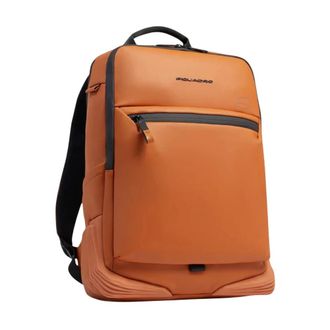 Piquadro Two-compartment laptop and iPad backpack - male - Piquadro - Backpacks - Brown - ONE SIZE - Bags