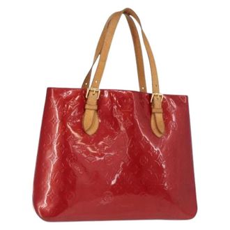 Louis Vuitton Pre-owned Tote Bags, female, Red, Size: ONE SIZE Pre-owned Vintage Leather Tote Bag
