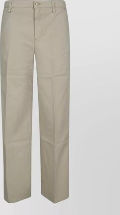 7 For All Mankind high-rise pleated wide-leg trousers