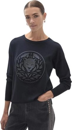 Lola Casademunt Mujer, Camisetas, Negro, Talla: S