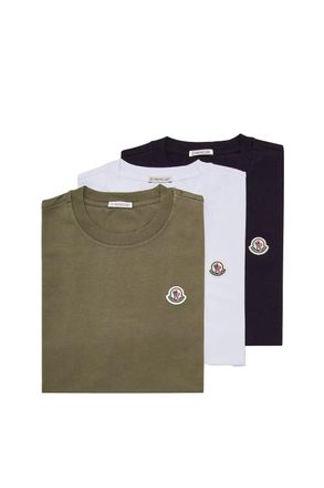 Moncler 3 PACK COTTON T SHIRTS Size: XXL, colour: VARIOUS