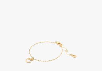Kate Spade New York Initial Script Bracelet