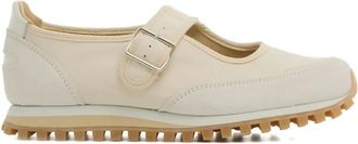 Comme Des Gar&ccedil;ons x Spalwart sneakers - women - Calf Suede/Fabric/Calf Leather/Rubber - 40 - Neutrals