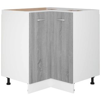 Berkfield Home Kitchen Cabinet Grey Sonoma 75, 5x75, 5x80, 5 cm Engineered Wood