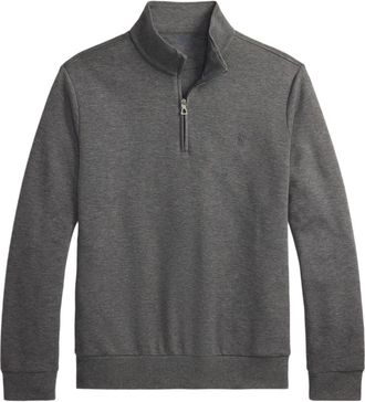 Polo Ralph Lauren Coltrui met halve rits - Grijs