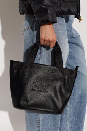 Emporio Armani Bag With Logo, Womens, Black