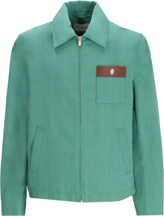 Dr&ocirc;le de Monsieur Giacca con zip - Verde