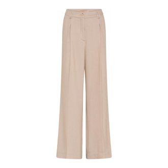 Gustav Broek - Dames - Broeken - Beige - Maat: XS