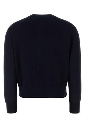 Bottega Veneta 841817v5m50 4121 Navy Exterior: Cotton Viscose Maglieria Sweater