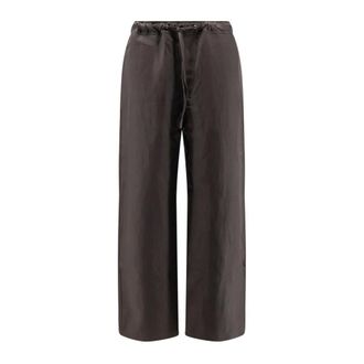 STUDIO NICHOLSON Wide Trousers, male, Gray, Size: S Sonny Pant
