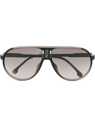 Carrera Occhiali da sole Champion 65 con montatura stile pilota - Nero